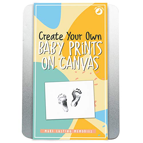 Gift Republic Baby Prints On Canvas, Multi, 22.5L x 16W cm
