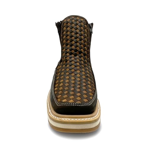 Men's Square Toe Leather Petatillo Work Boot2