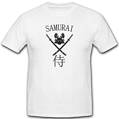 T-shirt blanc Samurai 5758 en taille XXXXX-Large pour homme