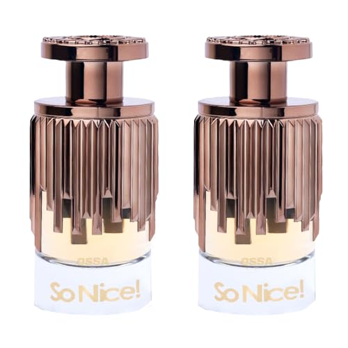 Image of Ossa So Nice Eau De Parfum For Women, 100ML | Premium Perfume With Musky, Floral and Fruity Notes | Long Lasting Fragrance Captivating blend of Joy, Elegance and Allure | Best Gift For Birthday (Pack of 2)