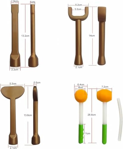 Martillo Quiropráctico para Masaje y Terapia, 7 Piezas miniatura 2