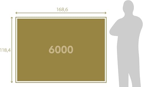 Miniatura 4 de Clementoni 36527 Mordillo 'The Kiss' Puzzle 6000 piezas, juego de habilidad para toda la familia, colorido juego de azulejos a partir de 10 años