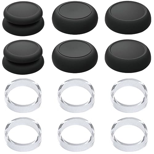 ZHUROUPU Joystick Cap for Nintendo Switch Joy-Con Controller-Skin, Cqc, and Fps Analog Stick Cap-Thumb Grips Set-Joystick Protectors Silicone for NS (12 Pcs)