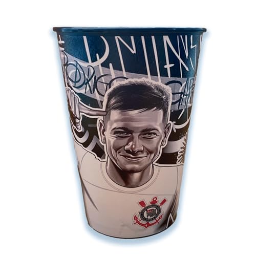 Copo do Corinthians Oficial Coleção Ídolos Garro - Plástico 550ml