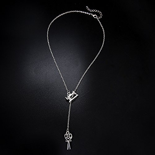 Good01 Collana semplice in lega, collana chic con