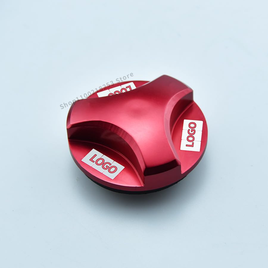 Aluminum Engine Billet Oil Filler Cap For Mitsubishi With Logo - (Color: PURPLE)