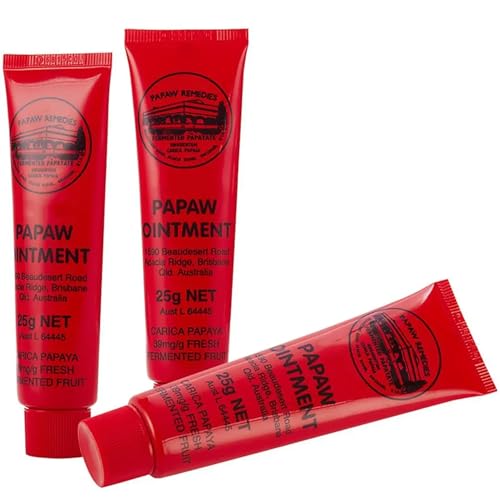3 Unidades Papaya Ungüento,Papaya Cuidado de la Piel Crema Reparadora Multifuncional Hidratante Piel Reparación Crema Labial Bálsamo