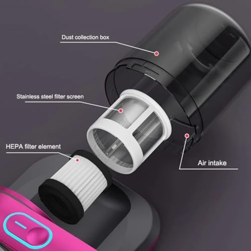 Aspiradora UV para eliminar ácaros Meacode de mano inalámbrica 6