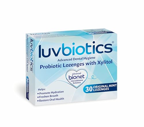 Luvbiotics Higiene Dental Avanzada Con Probióticos Pastillas Originales, 30 Tabletas, 25 g