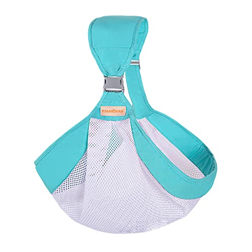 KOMBIUDA portabebés delantero portabebes recien nacido arnés bebe fular portabebes Portabebés ajustable portabebés de 25 a 60 libras portabebés recién nacido a pequeño red Sky-blue