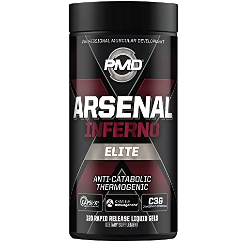 Pmd Sports Arsenal X Inferno Superior Fast-Acting Liquid Gel Thermogenic Fat Burner (120 Liquid Gels) Sports Bcaa For Recovery And Performance- Fun On The Beach (30 Servings) #TOP1