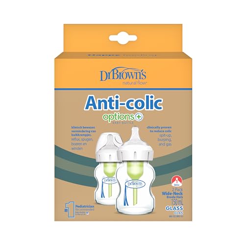 Miniatura 2 de Dr. Brown's Pack de 2 Biberones Anticólicos Cristal 150 ml