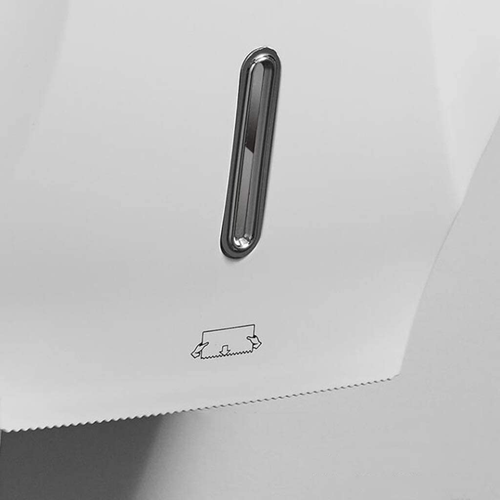 BKEKM Dispenser Salviette Dispenser di Asciugamani di Carta a Parete Dispenser di Asciugamani di Carta Impermeabile Porta Asciugamani di Carta Commerciale di Grande capacità Moda