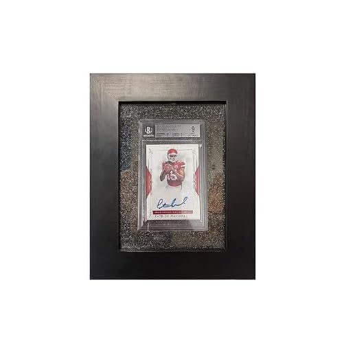 Ultimate Graded Sports Card Hanging Wall Mount Protective Display Holder Case. 9.5 x 7.5 Inch Frame to Protect and Show Off Rare Standard Sized PSA and BGS Certified Authentic Cards (1, Black)