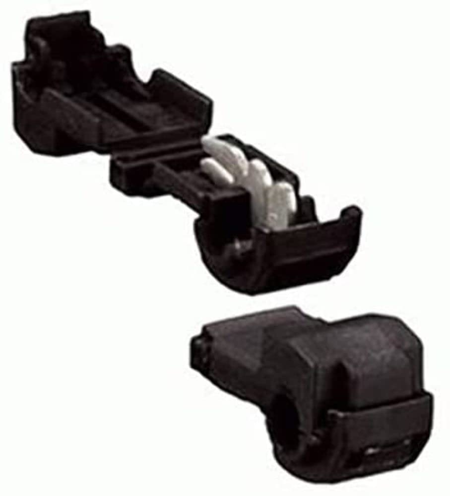 InstallBay by Metra BKTT Black Gauge T-Tap, (100-Pack)