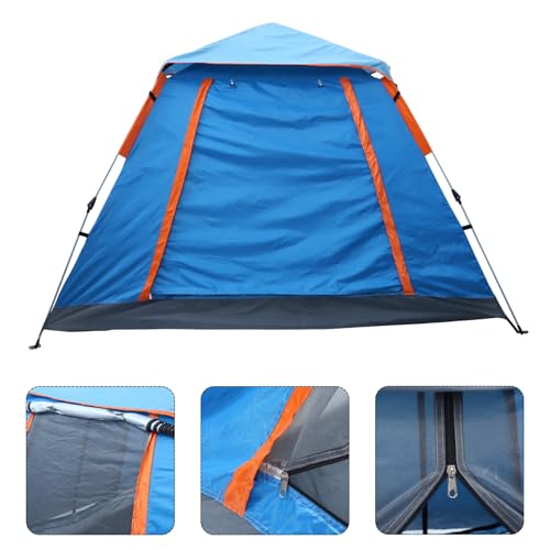 Carpa plegable para camping exterior azul para 2 personas miniatura 7