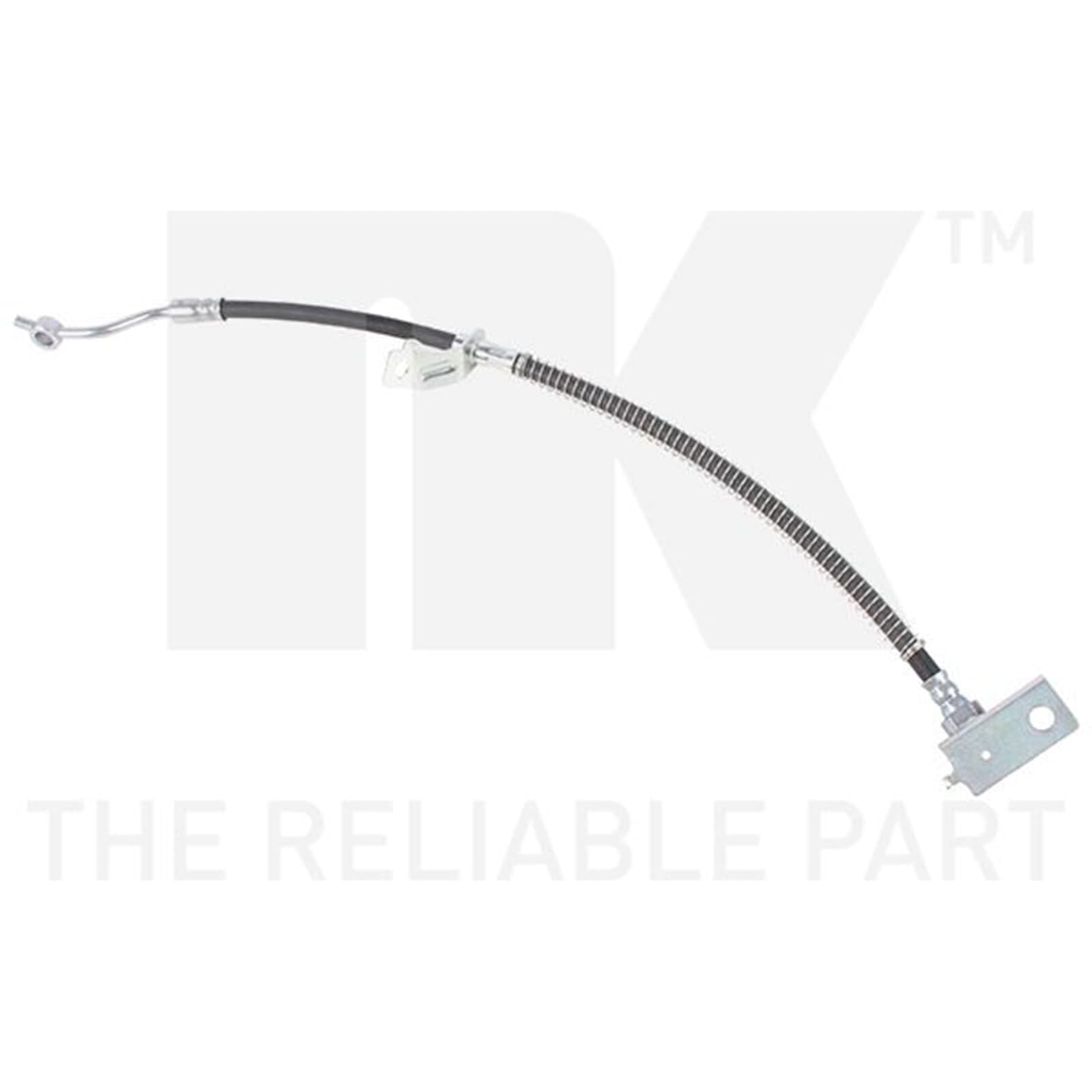 2X NK Bremsschlauch vorne links rechts | 8534105 + 8534106 Kompatibel mit ix20 (jc)