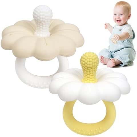 ZOCONE Silicone Baby Teething Toys Pack Cover