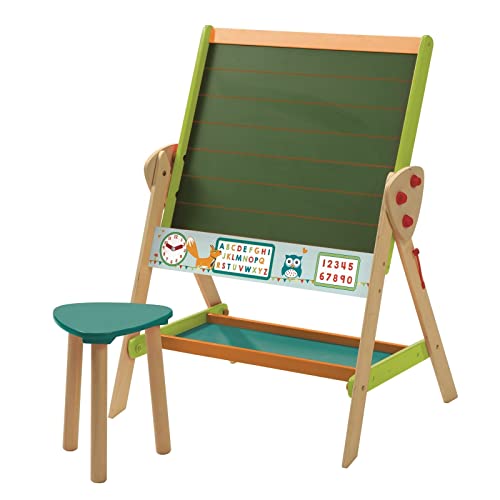 roba Tafel & Kinder-Sitz-Set 'ABC Eule', Kindertafel wandelbar zu...