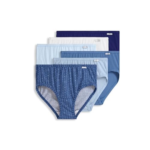 Image of Jockey Women's Underwear Plus Size 100% Cotton Elance Hipster - 6 Pack