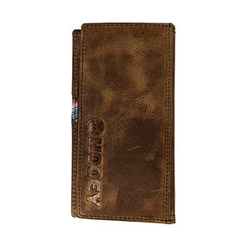 HOOEY Leather Men's Western Rodeo Wallet (Hands-Up - Sunset Serape)3