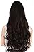 SARLA 7 Pcs Clip in Hair Extensions Synthetic Full Head Curly Wavy Hairpiece 20 Inch for Women Light Auburn