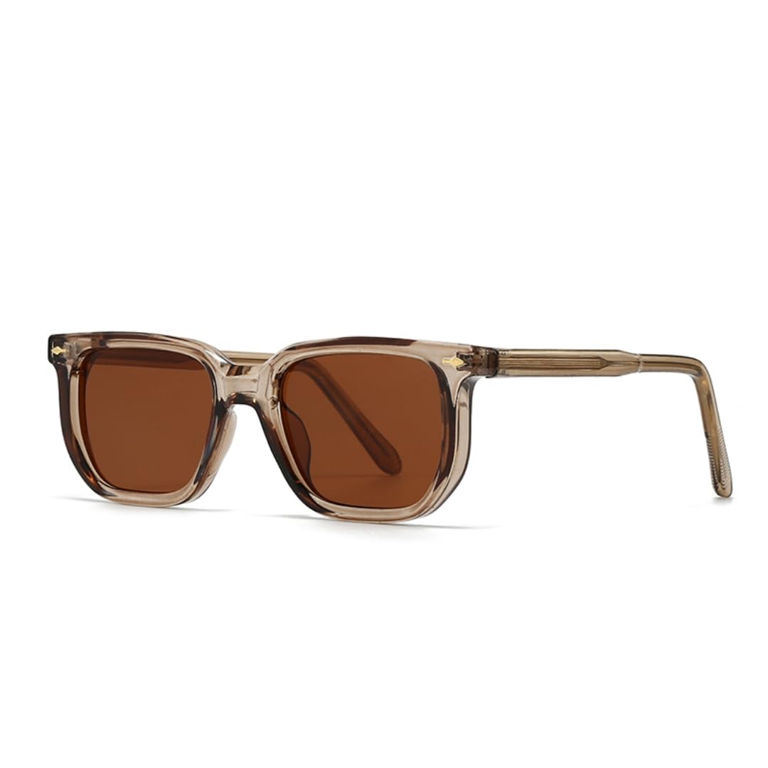 Occhiali da sole alla moda di lusso UV400 Retro Rivets Donna Lusso Uomo Outdoor