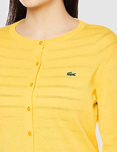 人気ショップが最安値挑戦 ラコステ Knit Wears 公式 3 4スリーブニットカーディガン レディース カーディガン ボレロ Tomartrust Org