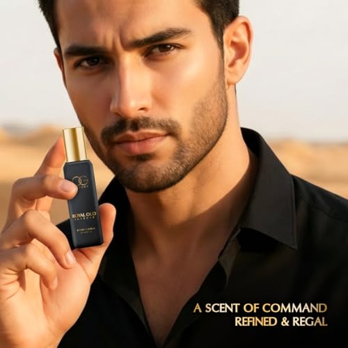 Image of Signature Oud Combo | Royal Oud & White Oud 21% Perfume Oil concentration Extrait De Parfum | Luxury Fragrances | Long lasting, Premium Perfume for Man | For All Occasions | Gift For Men, 40 ml, Pack of 2
