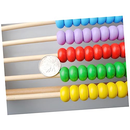 HOOTNEE Quadro De Contagem De Madeira Para Crianças Quadro De Contagem Vertical Placa De Contagem De