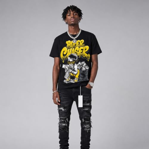 Image of DopeSkill Graphic Tee Streetwear Hip Hop Hypebeast Street Style Unisex T-Shirt Sneaker Colour Matching Shirts Swag Y2K Style