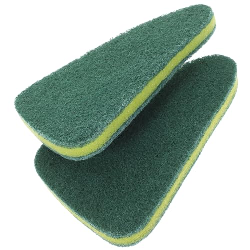 MOLUCKFU 2pcs Floor Brush Scrubber Multipurpose Cleaning Brush for Bathroom Kitchen Tiles Corners Water Stains