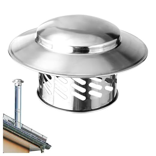 Sombrerete Chimenea Antilluvia, Caperuza Salida De Humos 110/160/200mm Diámetro, Caperuza Salida De Humos, Sombrerete Antiviento, Acero Inoxidable, Para Conductos De Estufas Y Chimeneas