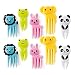 CuteZCute Bento Decoration Box, Animals Food Picks and Forks