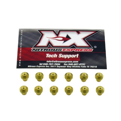 Nitrous Express 90007Jp 200-1000 Hp 8-Cylinder Super Shark Gasoline Nozzle Jet Pack #TOP18