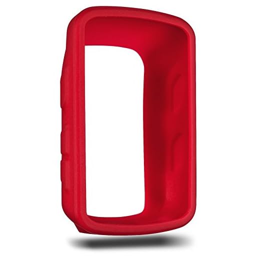 Garmin Edge 520 skyddande hölje – silikon, röd