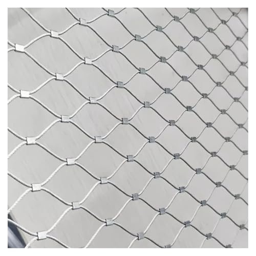 Grillage metallique flexible en acier inoxydable 304 pour la securite des escaliers et jardins