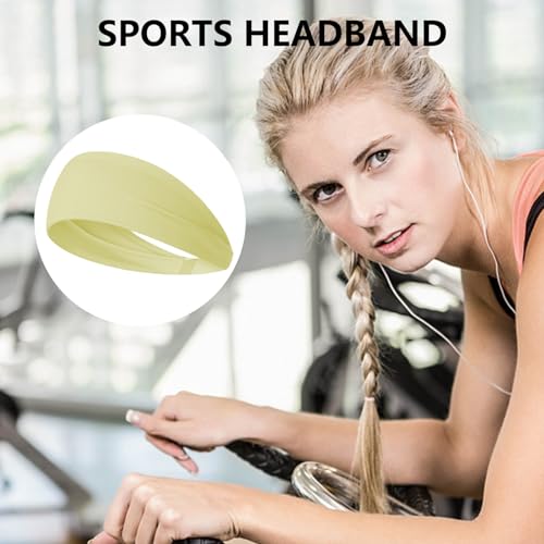 Faixa de treino para treino | Faixa de cabeça para ginástica,Faixa de cabelo antiderrapante para mul