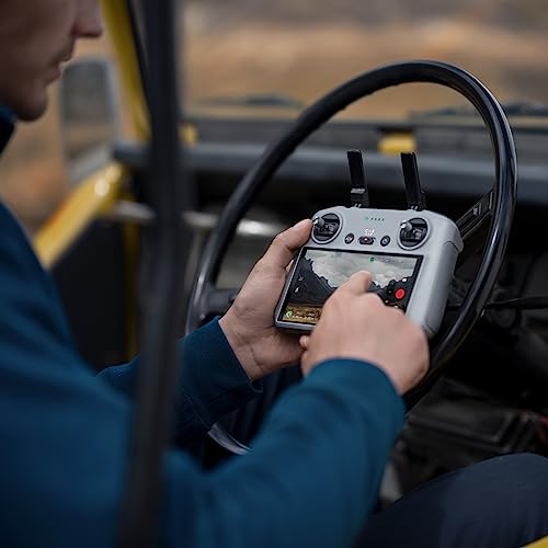 DJI RC 2 Remote Controller for Air 3 & Mini 4 Pro, Next-Gen Processor, 20km O4 Transmission, 5.5-inch FHD Screen, 2T4R Antennas, Smart Controller for Drones, Light and Compact