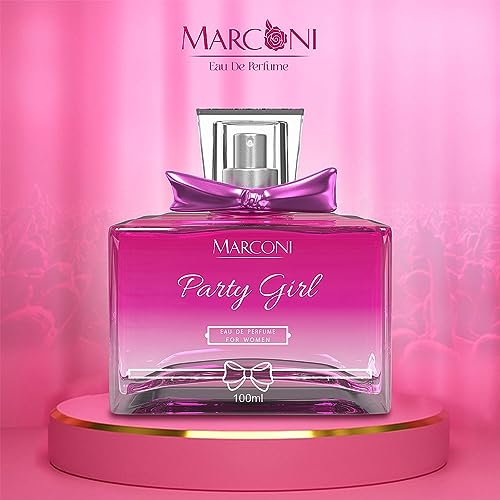 Image of MarconI Party Girl Occasional Outing & Party Wear Eau De French Perfume For Women - 100 ml