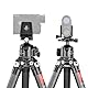 SUNWYAFOTOT RTM-01 Stativ-Adapter für Laser-Entfernungsmesser mit Arca Swiss Schnellwechselplatte, 1/4-Zoll-20 & 3/8-Zoll-16 Schraubbuchsen
