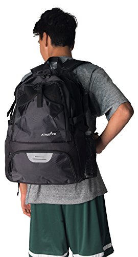 Athletico National Soccer Bag - Backpack for Soccer, Basketball & Football Includes Separate Cleat and Ball Holder - Image 6