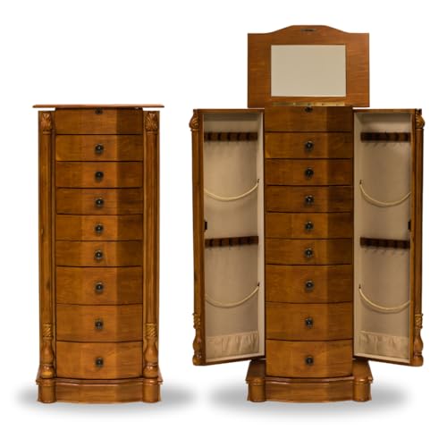 Hives and Honey Florence Large Jewelry Armoire Jewelry Organizer