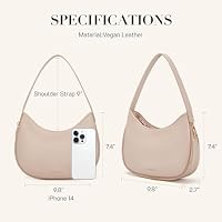 Missnine Hobo Bag Purses and Handbags for Women Top Handle Handbags with Pocket Zipper — image 5