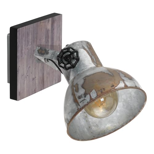 EGLO Wandlampe Barnstaple 1 flammige Vintage Wandleuchte