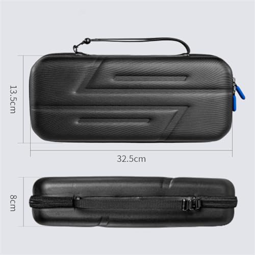 Funda de transporte para consola de juegos para Playstation Portal con almacenamiento de piezas de repuesto, bolsa de viaje protectora de EVA a prueba de golpes para portal PS5
