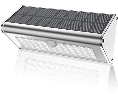 Super Bright Solar Lights Outdoor IP65 Water Proof, 1100 Lumens Wireless LED Motion Sensor Light...