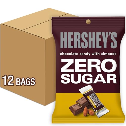 HERSHEY'S Zero Sugar Chocolate with Almonds