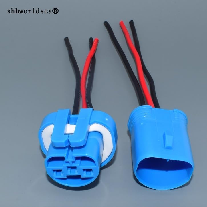 9007 9004 Female Male Adapter LED Bulb Lamp Light Wire Connector Plug Socket Holder HB5 - (Color Name: 5pcs Male)