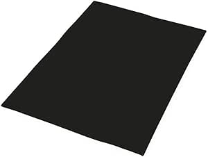 BLACK FUN FOAM 9" X 12" X 1/16" THICK (12 PCS/PACK)